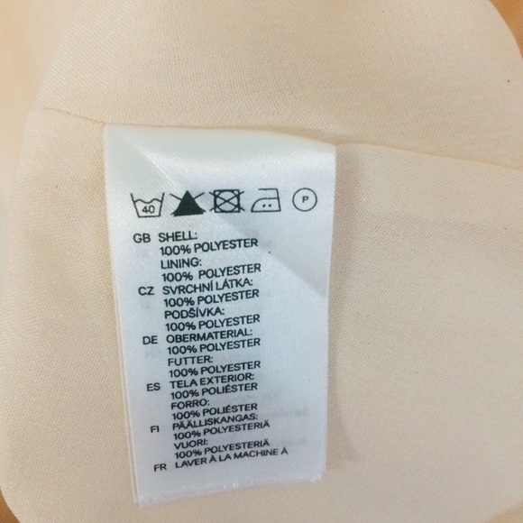 H&M beige strapped midi dress S - Picture 2 of 6